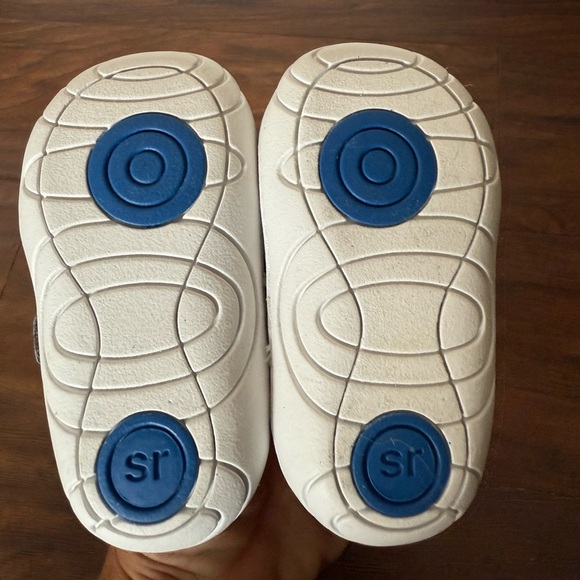 Stride Rite Kids Sr-Jackson Sneakers in Gray and Blue-Size 3 like new - Picture 12 of 12